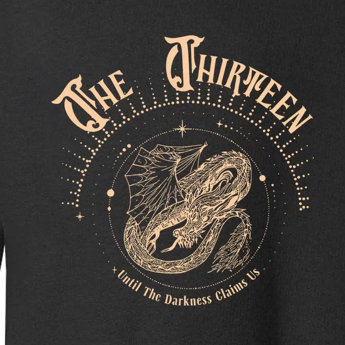 The Thirteen Throne Of Glass Sjm Merch Toddler Sweatshirt