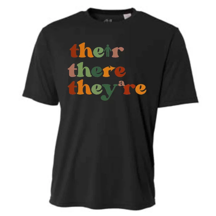 Their There They’Re Grammar Cooling Performance Crew T-Shirt