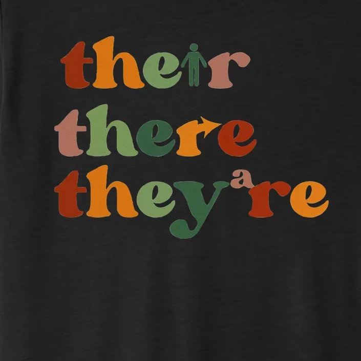 Their There They’Re Grammar ChromaSoft Performance T-Shirt