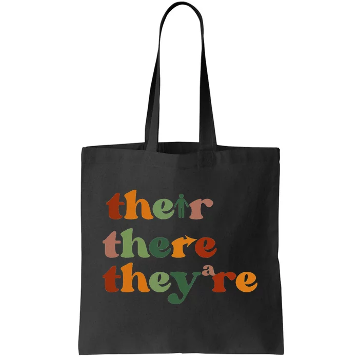 Their There They’Re Grammar Tote Bag