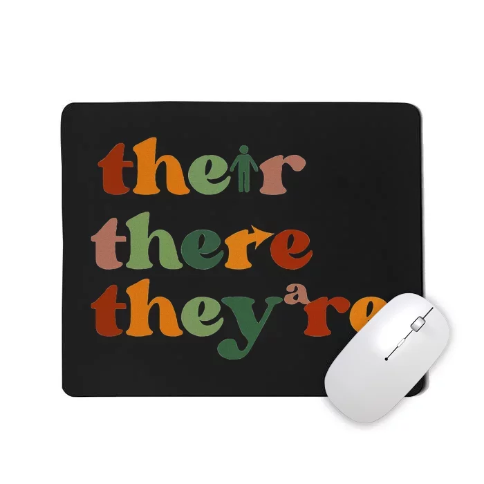 Their There They’Re Grammar Mousepad