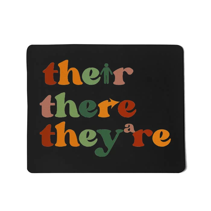 Their There They’Re Grammar Mousepad