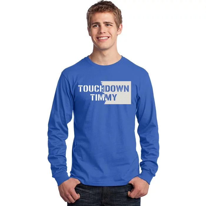 Touchdown Timmy Tim Walz Tall Long Sleeve T-Shirt