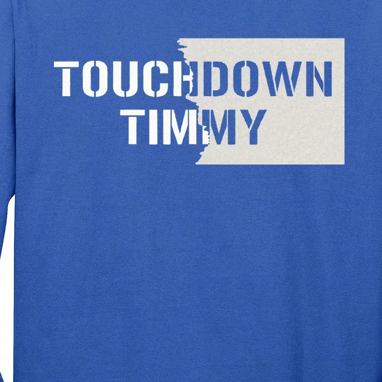 Touchdown Timmy Tim Walz Tall Long Sleeve T-Shirt