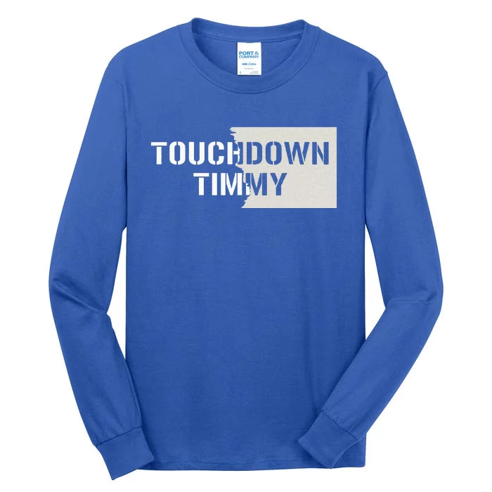 Touchdown Timmy Tim Walz Tall Long Sleeve T-Shirt