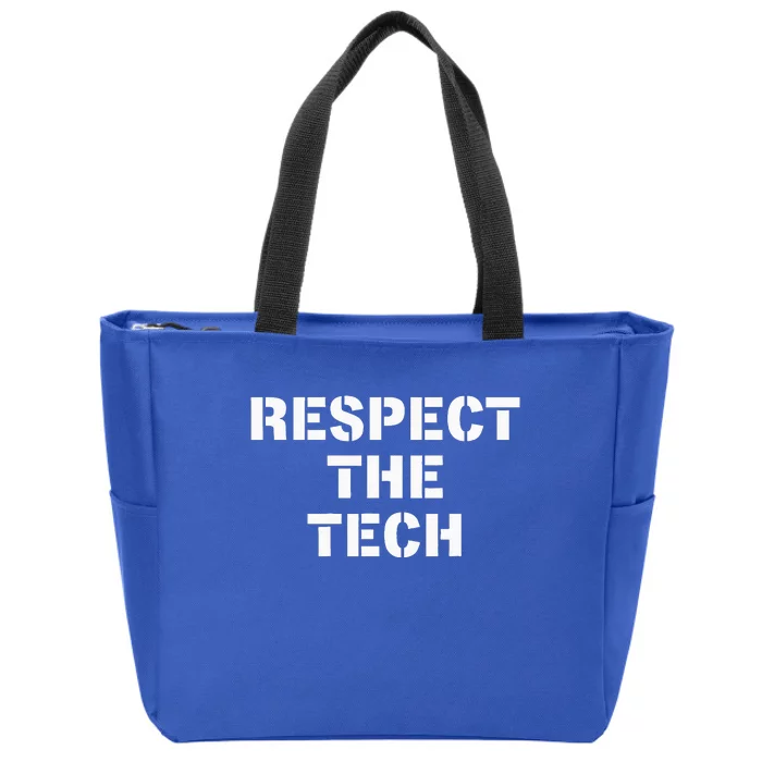 Theater Tech Technician Stage Crew Stagehand Gift Zip Tote Bag