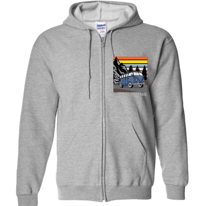 Travel Time Full Zip Hoodie