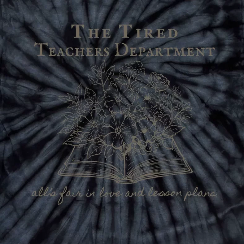 The Tired Teachers Department Teacher Duty Off Tie-Dye T-Shirt