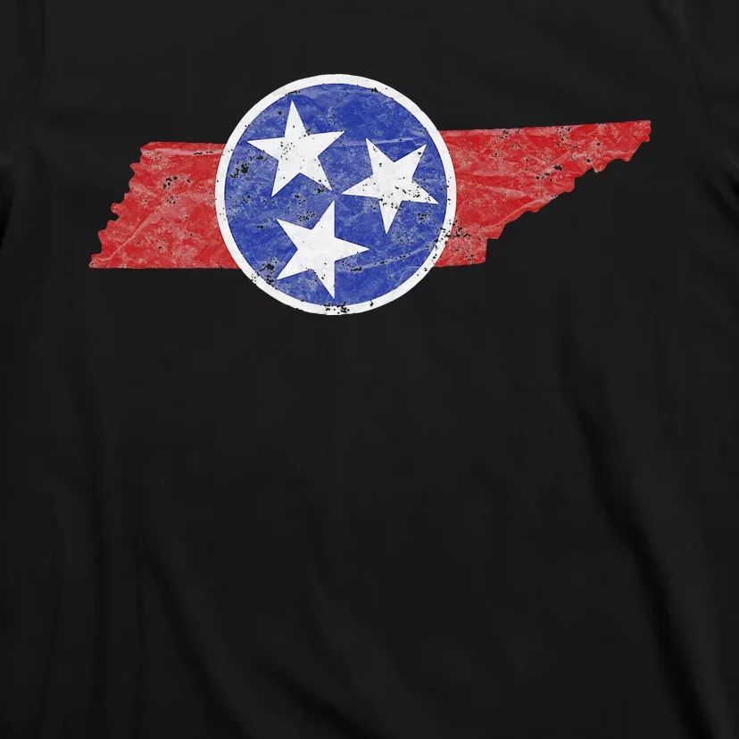 Tn Tennessee The Volunteer Mountain 3 Stars State T-Shirt