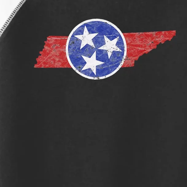 Tn Tennessee The Volunteer Mountain 3 Stars State Toddler Fine Jersey T-Shirt