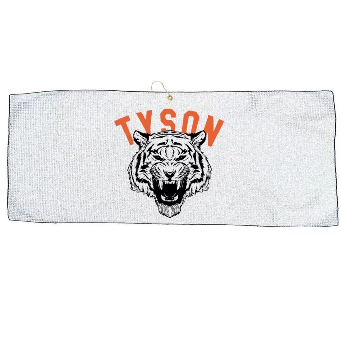 Tyson Tiger Large Microfiber Waffle Golf Towel