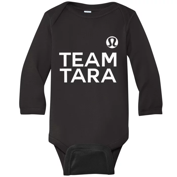 Team Tara Baby Long Sleeve Bodysuit