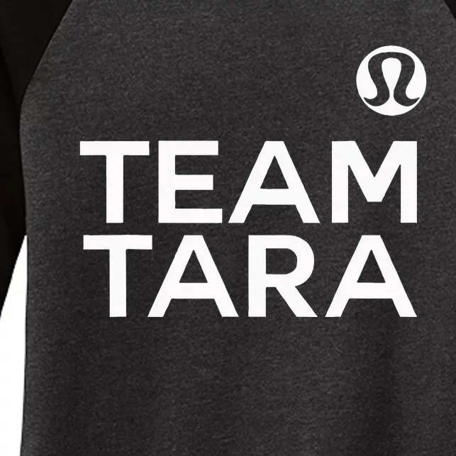 Team Tara Women's Tri-Blend 3/4-Sleeve Raglan Shirt