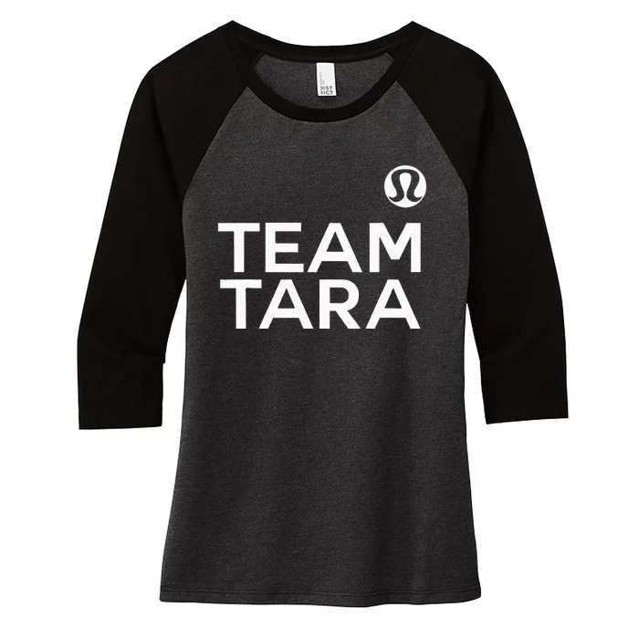 Team Tara Women's Tri-Blend 3/4-Sleeve Raglan Shirt