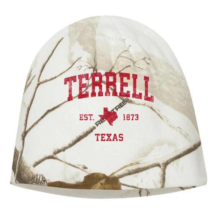 Terrell Texas Tx Vintage Sports Kati - Camo Knit Beanie