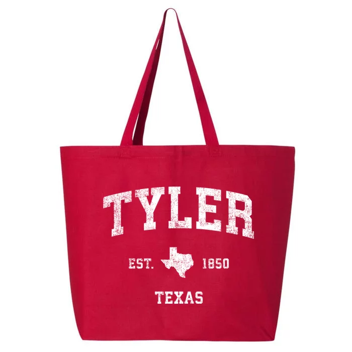 Tyler Texas Tx Vintage Established Sports Design 25L Jumbo Tote