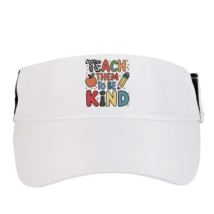 Teach Them To Be Kind Adult Drive Performance Visor