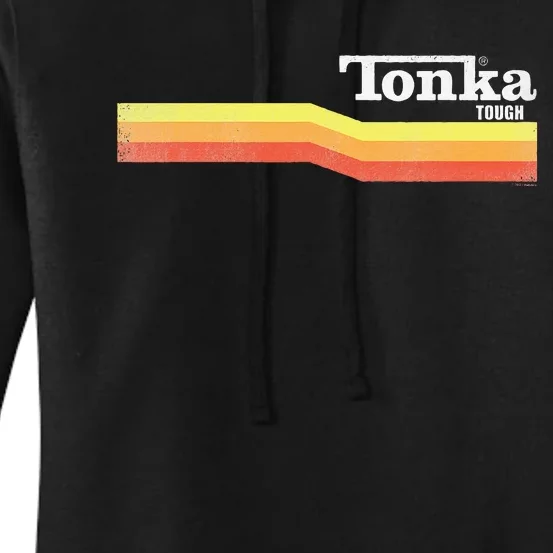 Tonka Tonka Tough Stripe Logo Women's Pullover Hoodie