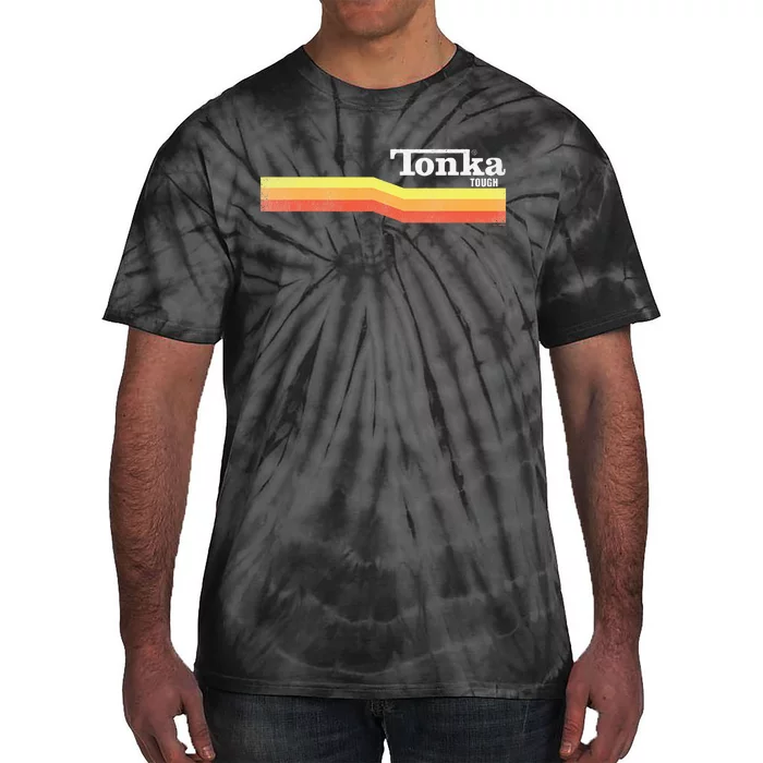 Tonka Tonka Tough Stripe Logo Tie-Dye T-Shirt