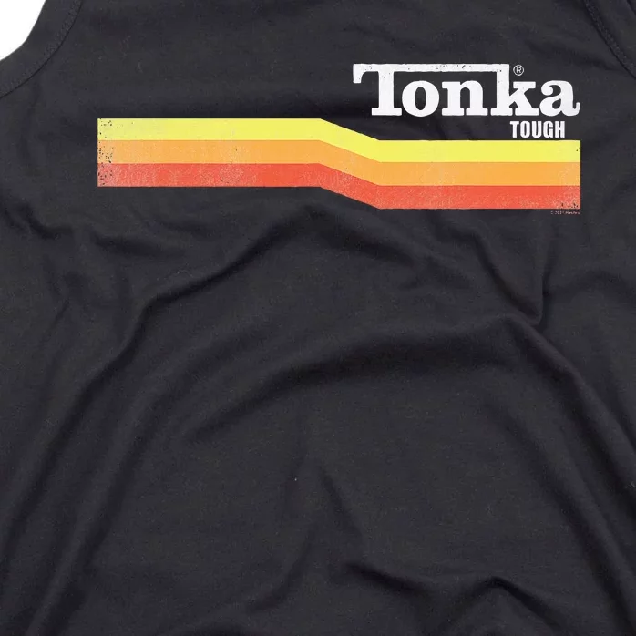 Tonka Tonka Tough Stripe Logo Tank Top