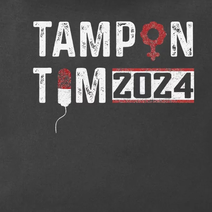 Tampon Tim Tim Walz Will Stop The Red Wave 2024 Zip Tote Bag