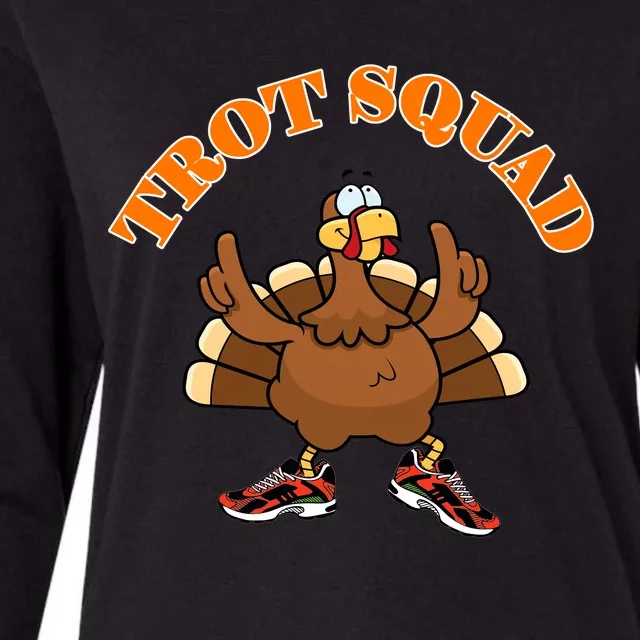 Thanksgiving Turkey Trot 5K Gift Running Womens Cotton Relaxed Long Sleeve T-Shirt