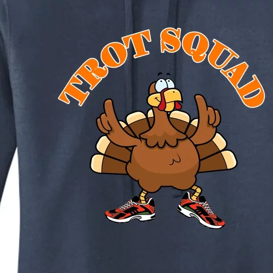 Thanksgiving Turkey Trot 5K Gift Running Women's Pullover Hoodie