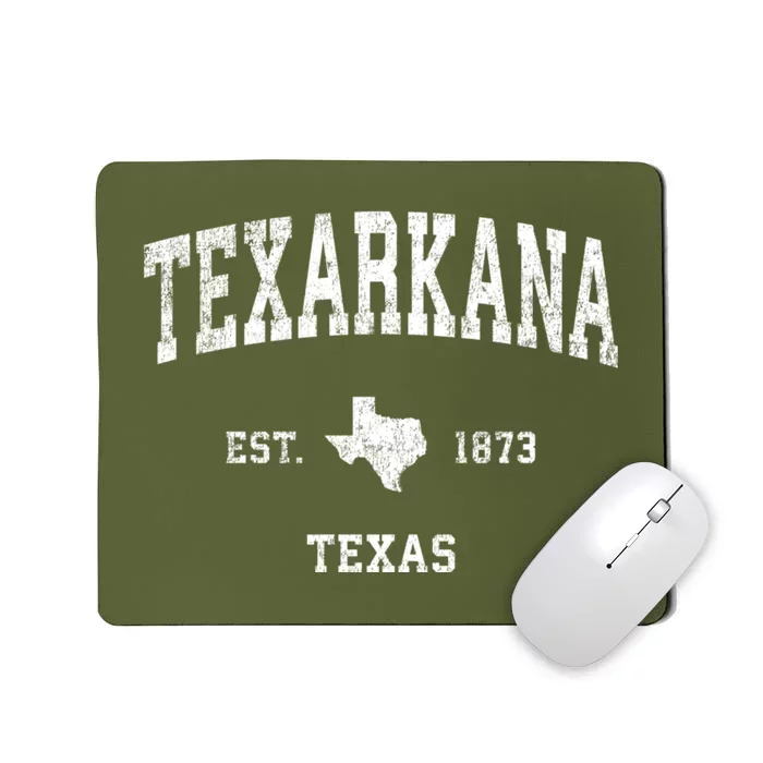 Texarkana Texas Tx Vintage Sports Mousepad