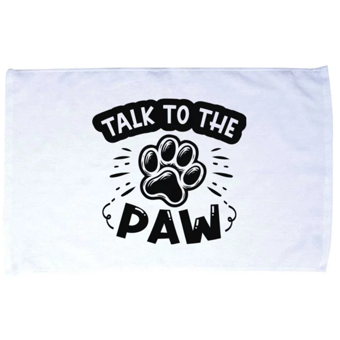 Talk To The Paw Microfiber Hand Towel