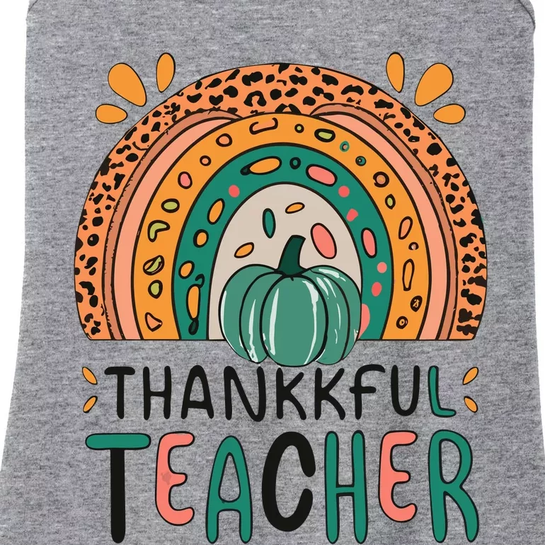 Thankful Teacher Ladies Essential Tank