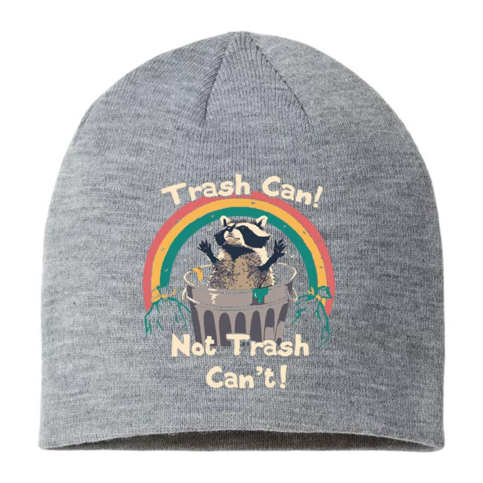 TRASH TALKER Trash Can Not Trash Cant 8 1/2in Sustainable Knit Beanie