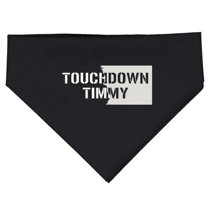 Touchdown Timmy Tim Walz USA-Made Doggie Bandana