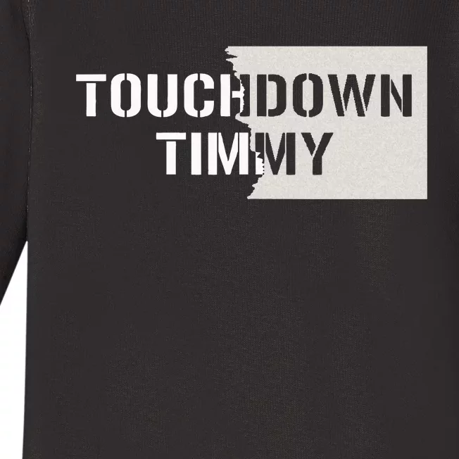 Touchdown Timmy Tim Walz Baby Long Sleeve Bodysuit