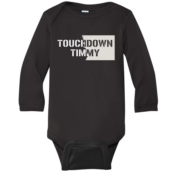 Touchdown Timmy Tim Walz Baby Long Sleeve Bodysuit