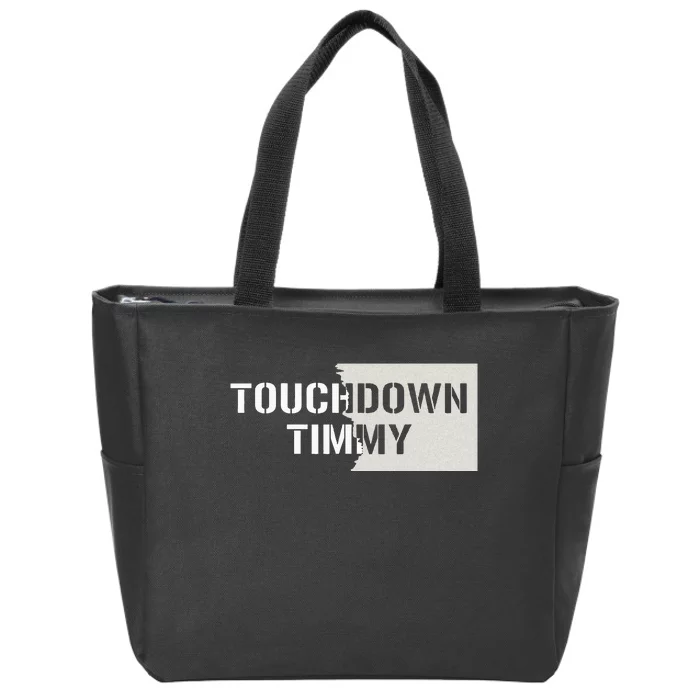 Touchdown Timmy Tim Walz Zip Tote Bag