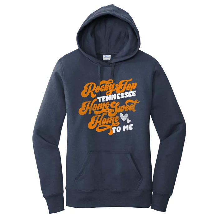 Tennessee Top TN Top Volunteer State Vintage Women's Pullover Hoodie