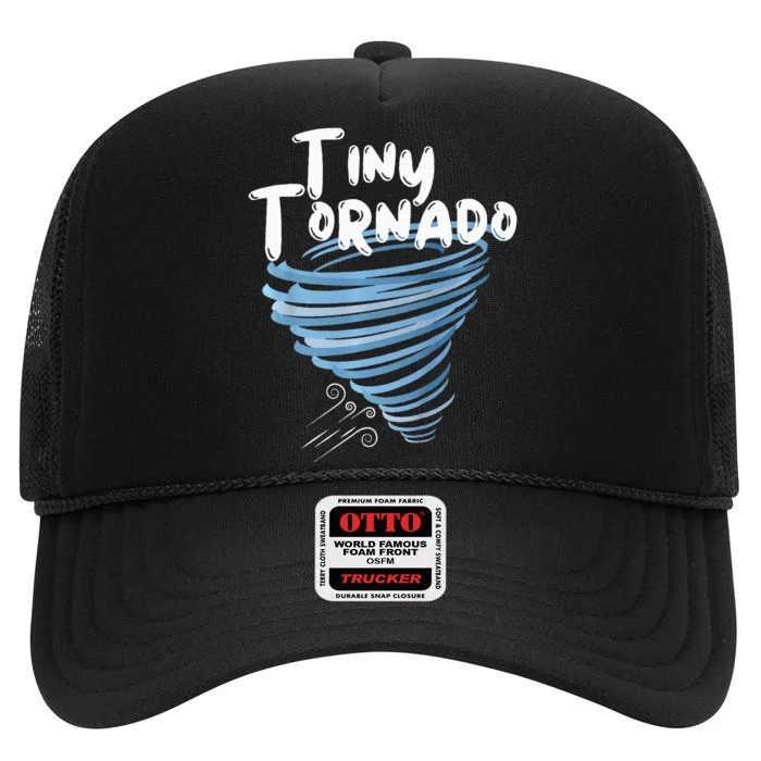 Tiny Tornado High Crown Mesh Trucker Hat