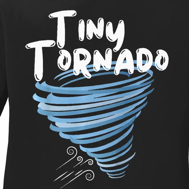 Tiny Tornado Ladies Long Sleeve Shirt