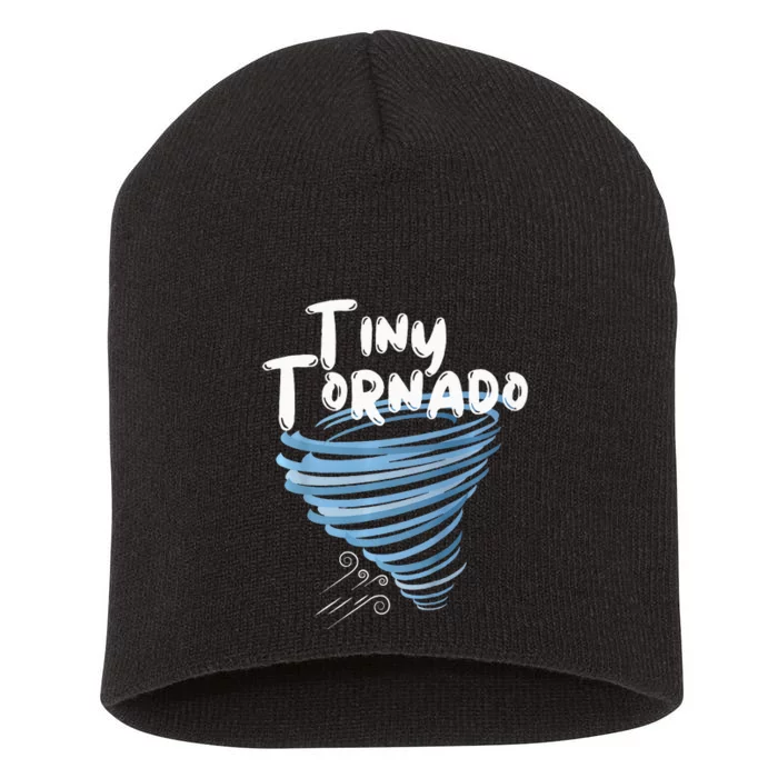 Tiny Tornado Short Acrylic Beanie