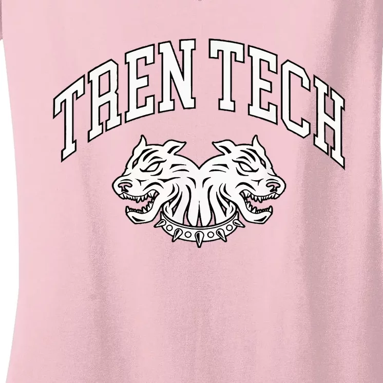 Tren Tech Women's V-Neck T-Shirt