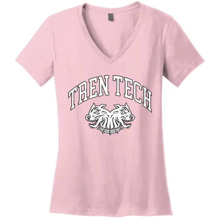 Tren Tech Women's V-Neck T-Shirt