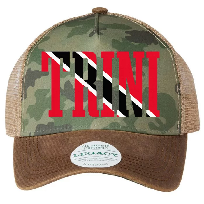 Trinidad & Tobago Trini Trinidadian Flag Pride Legacy Tie Dye Trucker Hat