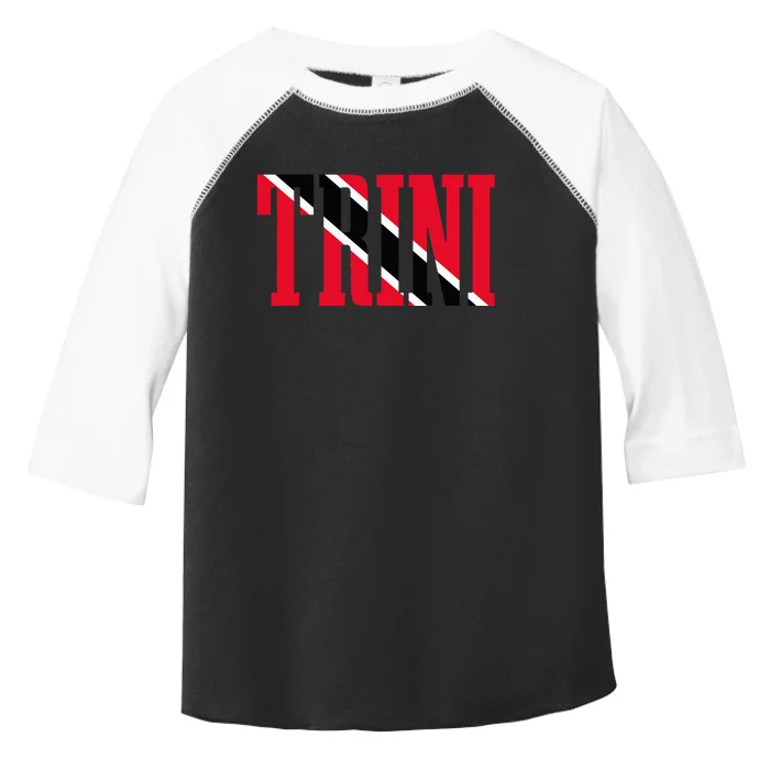 Trinidad & Tobago Trini Trinidadian Flag Pride Toddler Fine Jersey T-Shirt