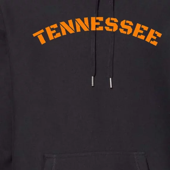 Tennessee Tn Throwback Design Classic Premium Hoodie