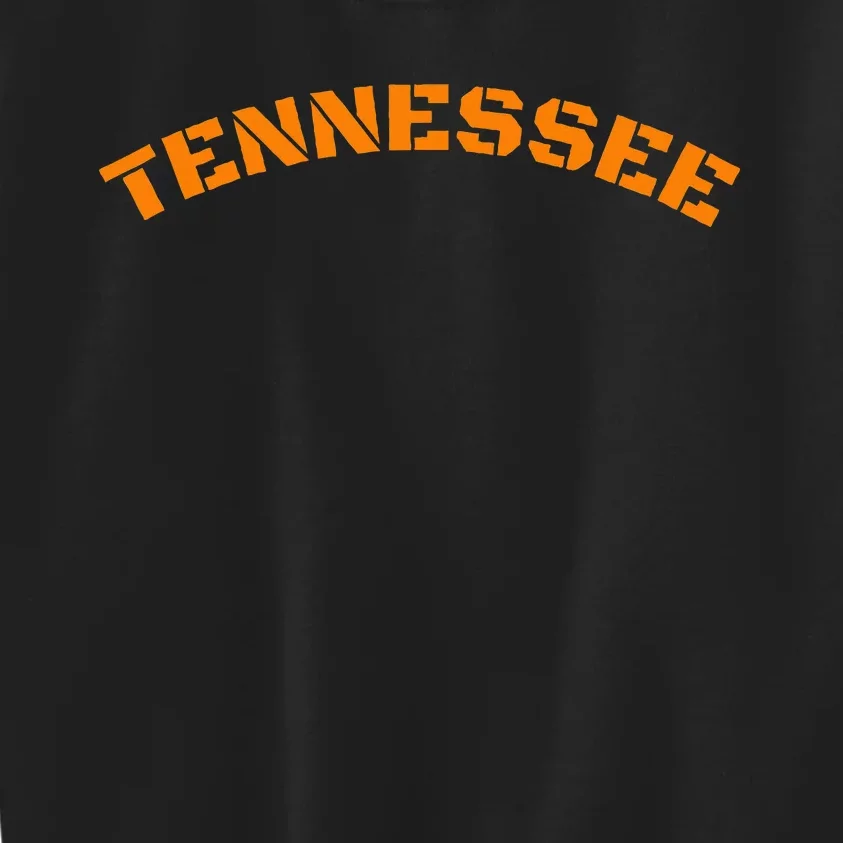 Tennessee Tn Throwback Design Classic Kids Sweatshirt