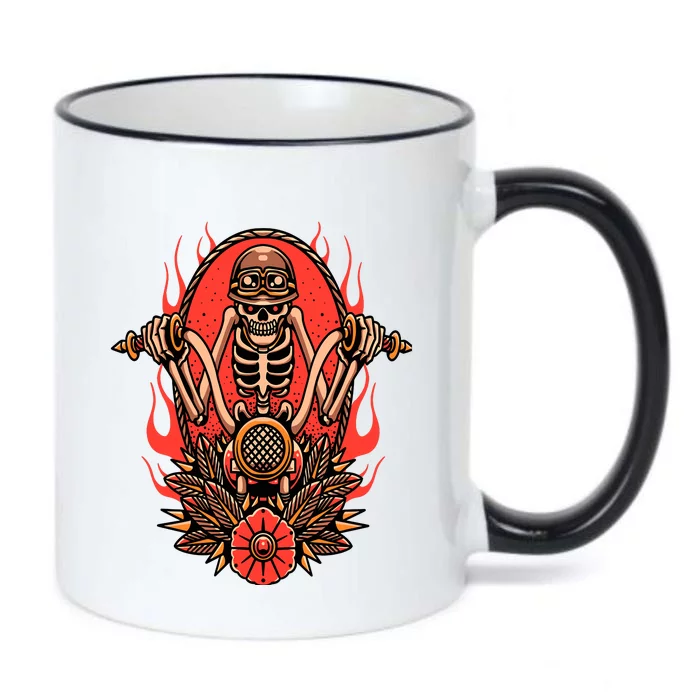 Tattoo Tattooing Tribal Symbol Artist Black Color Changing Mug