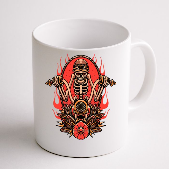 Tattoo Tattooing Tribal Symbol Artist Front & Back Coffee Mug