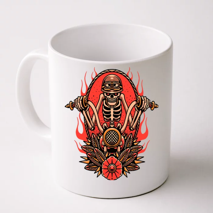 Tattoo Tattooing Tribal Symbol Artist Front & Back Coffee Mug