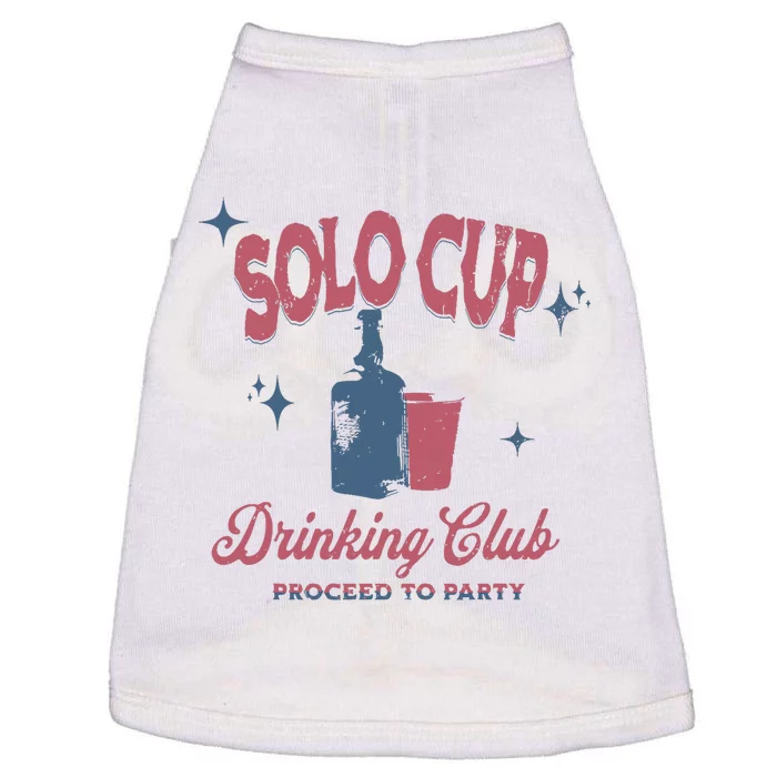 Toby Team Toby Solo Club Drinking Club Doggie Tank