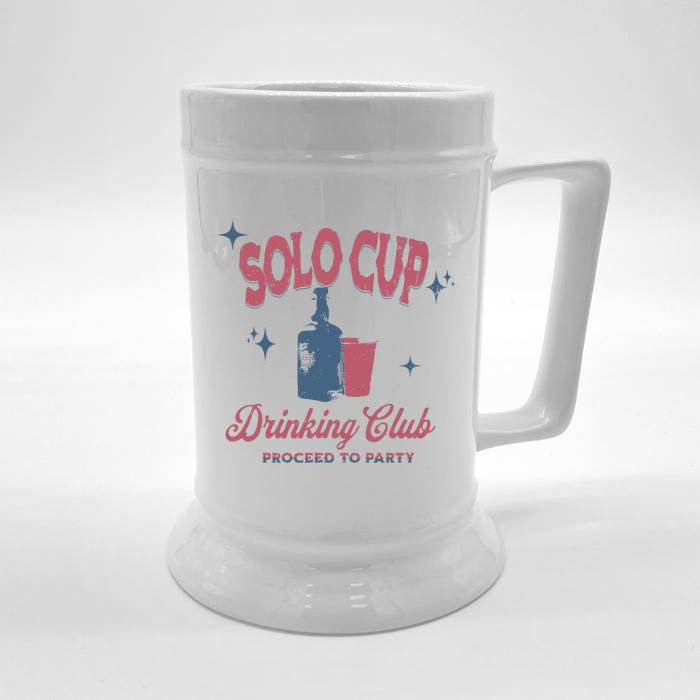 Toby Team Toby Solo Club Drinking Club Front & Back Beer Stein